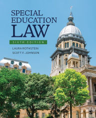 Title: Special Education Law, Author: Laura F. Rothstein