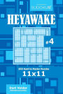 Sudoku Heyawake - 200 Hard to Master Puzzles 11x11 (Volume 4)
