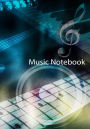Music Notebook: 7 x 10, 125 pages