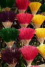 Colorful Bunches of Incense for Sale in an Asian Market in Vietnam Journal: 150 Page Lined Notebook/Diary