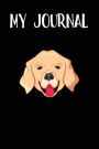 My Journal: Dog Emoji Journal - Blank Lined Notebook - 6x9