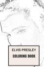 Elvis Presley Inspired Coloring Book: Classic Rock and Roll and THE KING Inspired Adult Coloring Book