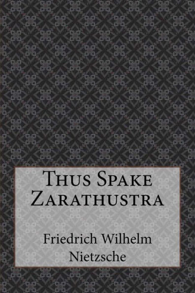 Thus Spake Zarathustra