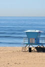 Fun and Sun on the Beach Huntington Beach Lifeguard Tower in California Journal: 150 Page Lined Notebook/Diary