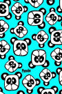 Panda Notebook: Cute Kawaii 6