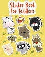 Sticker Book For Toddlers: Blank Permanent Sticker Book