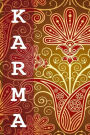 Karma: karma journal, karma notebook, 150 lined pages, happy heart