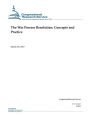 The War Powers Resolution: Concepts and Practice