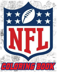Title: NFL Coloring Book: American Football Sport NFL Art Painting Gray Scale, Author: Nfl American Football