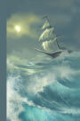 Journal: Night at Sea 6x9 - GRAPH JOURNAL - Journal with graph paper pages, square grid pattern