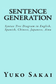 Title: Sentence Generation: Syntax Tree Diagram in English, Spanish, Chinese, Japanese, Ainu, Author: Yuko Sakai