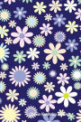 Glucose Monitoring Notebook: Daily Blood Sugar Logbook. Diabetes Log. 52 weeks. 6 x 9 inches. Floral Design.