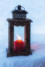 A Vintage Lantern with a Candle to Light Your Path Journal: 150 Page Lined Notebook/Diary