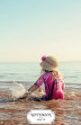 Notebook: Kid on the beach: Journal Dot-Grid,Graph,Lined,Blank No Lined, Small Pocket Notebook Journal Diary, 120 pages, 5.5
