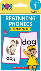 Title: Bob Books - Phonics for Early Readers Flashcards Phonics, Ages 4 and up, Kindergarten (Stage 1: Starting to Read), Author: Scholastic
