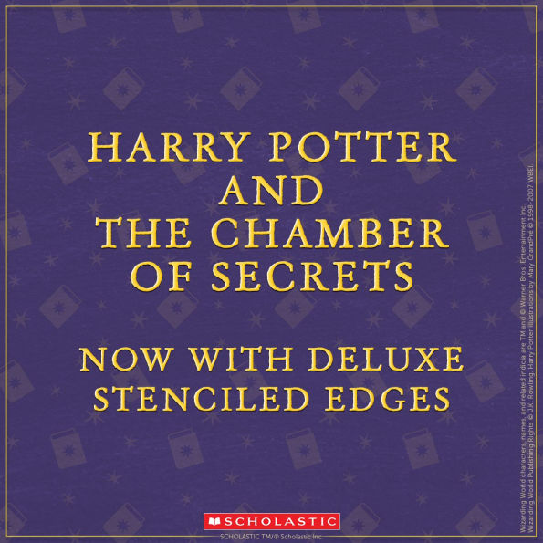 Harry Potter and the Chamber of Secrets (Stenciled Edges) (Harry Potter, Book 2)