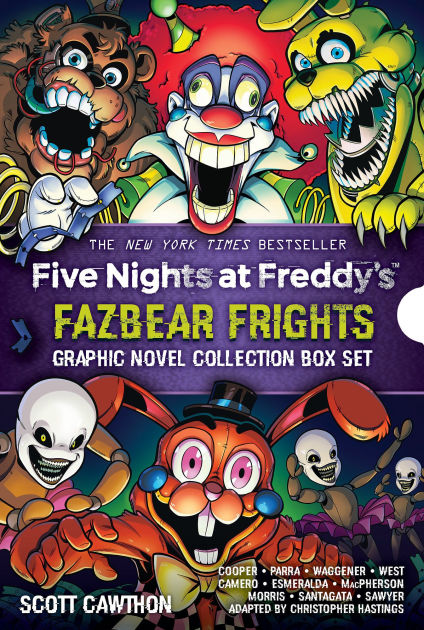 FNAF ファンブックセット Scott cawthon Five Nights at Freddy's FAZBEAR FRIGHTS Eight Book Box Set
