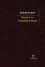 Rapport sur l'incident d'alcool Journal de bord: Registre, 100 pages, 15,24 x 22,86 cm