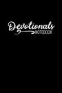 Devotionals Notebook: Blank Prayer Journal
