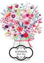 Notebook: Multi Color Flowers: Pocket Notebook Journal Diary, 110 pages, 7