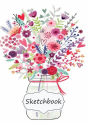 Sketchbook: Multi Color Flowers: 100+ Pages of 7