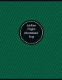 Airline Flight Attendant Log (Logbook, Journal - 126 pages, 8.5 x 11 inches): Airline Flight Attendant Logbook (Professional Cover, Large)