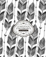 Composition Notebook Dreamcatcher: Bohemian Feathers Large College Ruled Writers Notebook (8