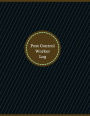 Pest Control Worker Log (Logbook, Journal - 126 pages, 8.5 x 11 inches): Pest Control Worker Logbook (Professional Cover, Large)