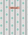 Bullet Journal: Boho Chic Journal / 8 x 10 / 110 Dotted Pages / Perfect Designed for Bullet Jouraling