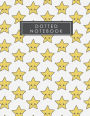Dotted Notebook: 111 Dot Grid Pages / 8.5 x 11 / Best for note, diary, journal / Shining Star Mint Cream Shade Cover Designed