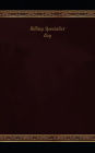 Billing Specialist Log: Logbook, Journal - 102 pages, 5 x 8 inches
