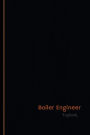 Boiler Engineer: Boiler Engineer Log (Logbook, Journal - 120 pages, 6 x 9 inches)