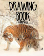 Drawing Book Animals: Blank Doodle Draw Sketch Book