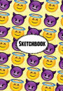 Sketchbook: Emoji VoL.3: 120 Pages of 7