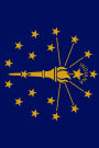 State Flag of Indiana Journal: Take Notes, Write Down Memories in this 150 Page Lined Journal