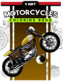 Motorcycles Coloring Book: Pattern to Color for Bike Lover, Motorcycle Coloring for Adults