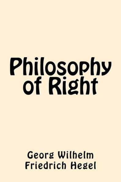 Philosophy of Right