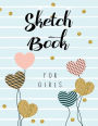 Sketch Book For Girls: Graph Paper Notebook