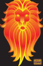 Write Here Journals: Lion Journal Edition Custom Notebook / Journal Blank Paper 100 Pages 5.25