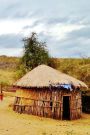 Traditional Hut Maasai Village Kenya Africa Journal: 150 Page Lined Notebook/Diary
