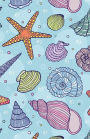 Journal: Colorful Seashells: Lined Journal, 130 pages, 5.5 x 8.5, Seashells, Soft Cover, Matte Finish