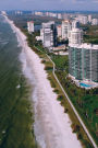 Aerial View of the Beach in Naples, Florida Journal: Take Notes, Write Down Memories in this 150 Page Lined Journal