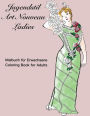 Jugendstil Art Nouveau Ladies: Coloring book for adults