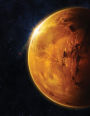 Red Planet Sunrise Blank Sketchbook: Blank Art Sketch Pad Notebook
