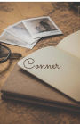Connor: Personalized Journal, Name Journal, Blank Lined Diary or Notebook for Men