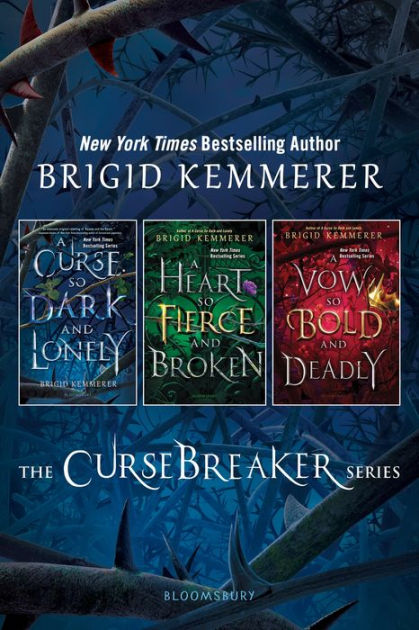 Good Cursebreakers Trilogy Brigid Kemmerer Signed Sprayed Edges