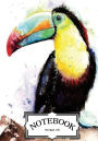 Notebook: Toco Toucan Bird: Notebook Journal Diary, 120 Lined pages, 7