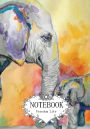 Notebook: Elephant painting: Pocket Notebook Journal Diary, 120 pages, 7