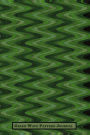 Green Wave Pattern Journal: Unique Abstract Design, 6 x 9, 120 lined pages for writing, paperback