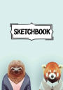 Sketchbook: Cute animals: 120 Pages of 7